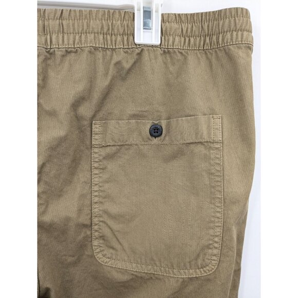 Gap Jogger Pants Men Size L Canvas Cargo Khaki Casual Pull-On Gorpcore Commute - Picture 4 of 10
